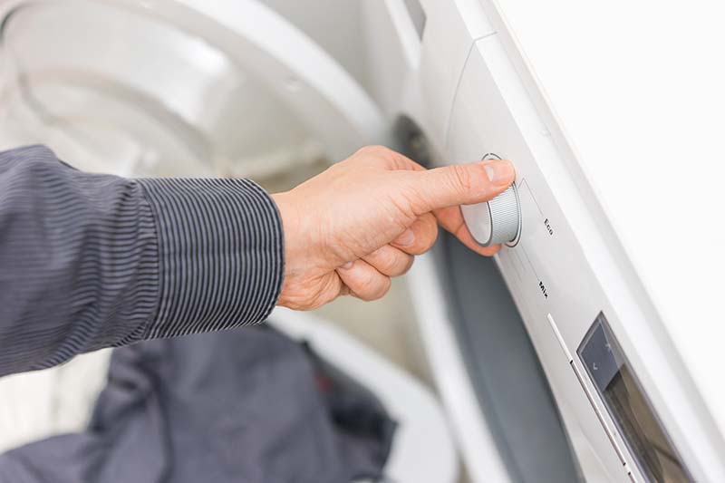 Setting Washing Machine in High Temperature