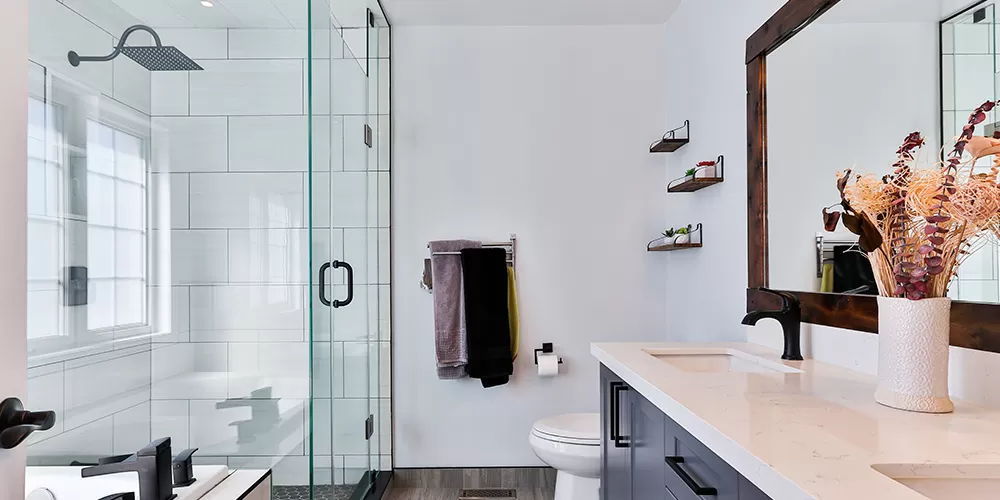 how to keep your glass shower doors clean