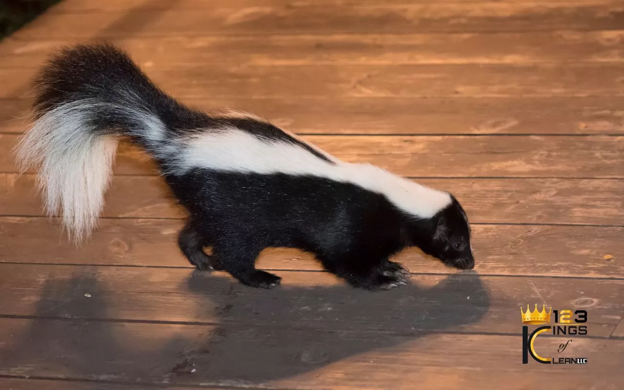 how to get rid of skunk smell in house